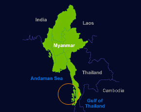 Map of Burma